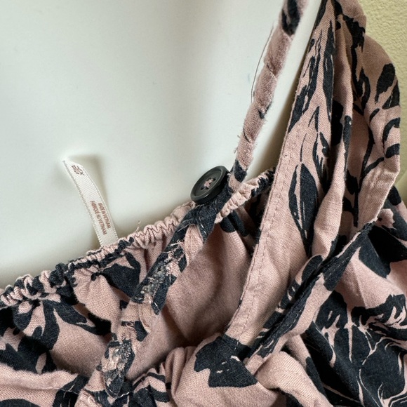 NWT Free People The Perfect Midi Sun Dress $148 Sand Combo XS - Picture 15 of 15